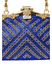 faina Women Handbag in Royal Blue