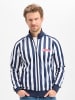 UNFAIR ATHLETICS Sweatjacke Azzuro in marine weiß - 0001