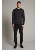 Matinique Strickpullover Margrate Gerade Passform in Drk Grey Melange