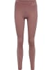 Hummel Leggings Hmlte Christel Damen in WITHERED ROSE/ROSE TAN MELANGE