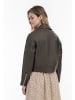 DreiMaster Damen Lederjacke in Taupe