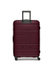 Redolz Essentials 11 4 Rollen Trolley 76 cm mit Dehnfalte in burgundy