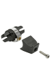 KLICKfix Rixen & Kaul Contour - Satteladapter in schwarz