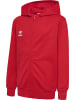 Hummel Reißverschluss Kapuzenpullover Hmlgo Kinder in TRUE RED