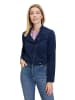 BETTY & CO Bolero-Jacke mit Stehkragen in Navy Blue