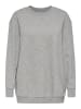 JDY Sweatshirt in Light Grey Melange