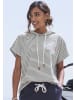 H.I.S Sweatshirt in marine-offwhite