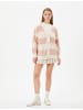 KOTON Cardigan in Rosa Gestreift