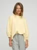 Moshi Moshi Mind Pullover mantra in soft yellow