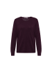 Cecil Pullover in eggplant red