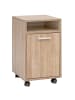 KADIMA DESIGN Rollcontainer 33x60x38cm Schubladenschrank Büro, in Sonoma