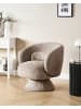 Beliani Sessel LIEKSA in Beige - (W) 77 x (H) 77 x (L) 64 cm