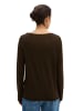 Marc O'Polo Strickpullover slim in Burnt Coffee