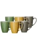 Ritzenhoff & Breker 6er Set Henkelbecher Umea 450 ml bunt in bunt