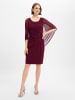 Vera Mont Cocktailkleid in aubergine - 0001
