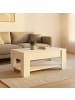 relaxdays Couchtisch in Weiß - (B)98 x (H)42 x (T)50 cm