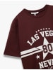 KOTON TSHIRT SS in Bordo