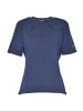 Roberto Geissini Cross-Wings T-Shirt Dunkelblau