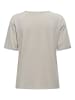 JACQUELINE de YONG T-Shirt 2er-Set  Weich Regular Fit Rundhals in grau/dunkelgrau
