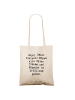 Mr. & Mrs. Panda Jutetasche Spruch 16. Geburtstag mit Spruch in Creme
