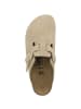Birkenstock Clogs Boston Veloursleder schmal in beige