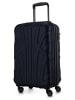 suitline Handgepäckkoffer 55x35x20 cm Carry-On 55cm Hartschale 34 L in Dunkelblau