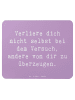 Mr. & Mrs. Panda Mauspad Spruch Selbstzweifel vermeiden mit Spruch in Lavendeltraum