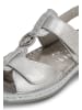 VITAFORM Echt Leder Sandalen in platin