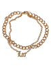 Urban Classics Urban Classics Unisex Zodiac Golden Anklet in leo