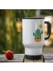 Mr. & Mrs. Panda Thermobecher Für Tee Kaktus Sonne ohne Spruch in Weiß