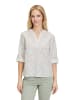 CARTOON Casual-Bluse mit Stickerei in Weiß