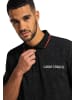 Carlo Colucci Poloshirt Colleoni in Schwarz