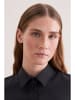 Seidensticker Klassische Bluse Regular in Schwarz