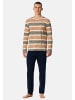 Schiesser Schlafanzug Casual Nightwear in Whisky