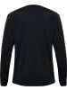 Hummel T-Shirt "Pulse Piping T-Shirt Longsleeve" in Schwarz