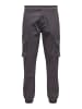 ONLY & SONS Cargo-Hose in Grey Pinstripe