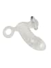 Crystal Clear Penissleeve Vibrating Sleeve in transparent