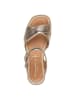 Tamaris WIDE FIT Sandalette in LT GOLD