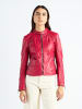 Maze Lederjacke Lindsay in rot