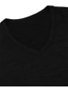 Normani Outdoor Sports Herren Merino T-Shirt Delamere in Schwarz
