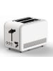 Schäfer Toaster Retro 2-Scheiben Toaster 850 Watt in Weiß