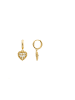Luxenter Ohrringe Daton mit 18 Karat Gold-Finish – DATON