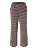 Aniston SELECTED Schlupfhose in beige-rot-schwarz-kariert