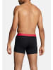 Levi´s Boxershorts MEN SOLID BASIC BOXER BRIEF ORGANIC CO  2er Pack in Black/Red