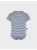 OrganicEra Baby Kurzarm-Body in Indigo Melange