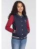 Kidsworld Sweatjacke in marine/rot