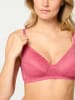Nur Die  Bügelloser BH Lace in baroque rose