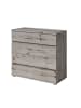 Feldmann-Wohnen Kommode Togo Wellington Eiche 91,5 / 42 / 85cm