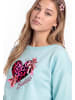 myMo Women Sweatshirt in Aqua