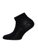 ewers 6er-Set Sneaker Socken 6er Pack Uni in schwarz-grau-weiß